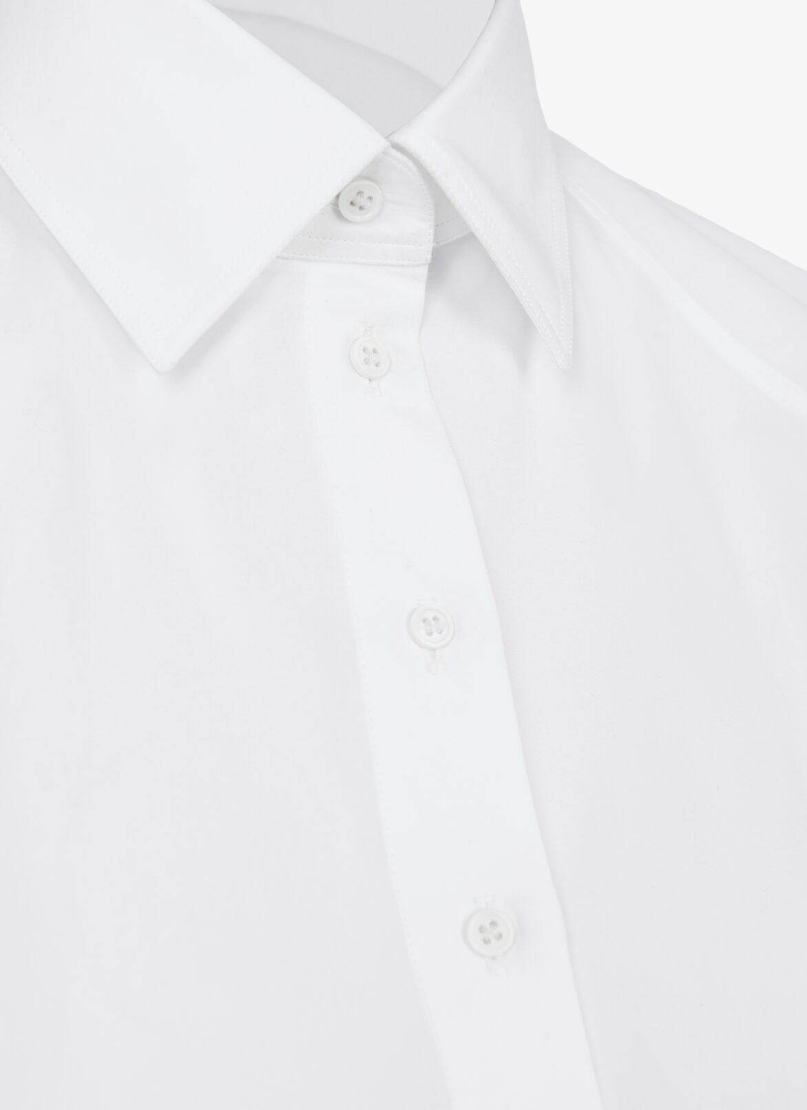 SHIRT POPELINE JAPONAISE WHITE ALAÏA WHITE  SHIRT POPELINE JAPONAISE WHITE